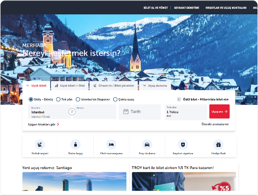 Kurumsal Landing Page arayüz referansı